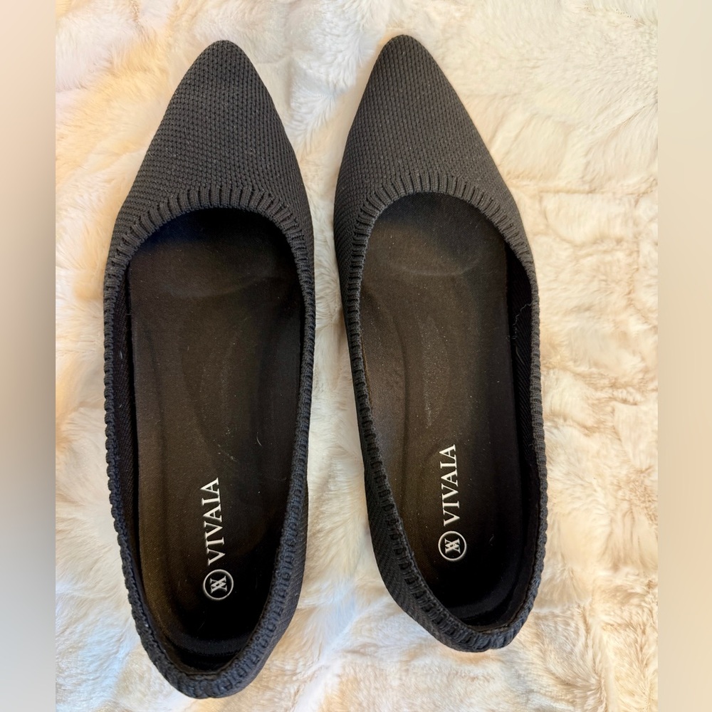 VIVAIA Aria ballet flat in black